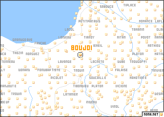 map of Boujoi