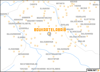 map of Boukaat el Abaïb