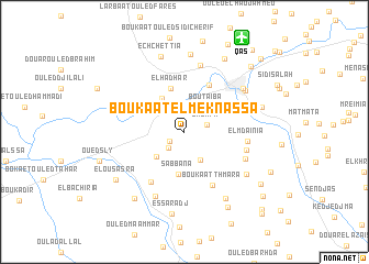 map of Boukaat el Meknassa