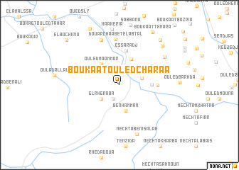 map of Boukaat Ouled Charâa