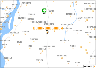 map of Boukabougouda