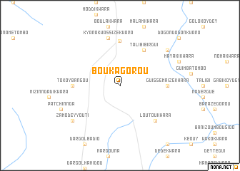 map of Boukagorou