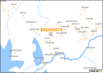 map of Boukakata
