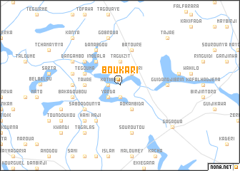 map of Boukari