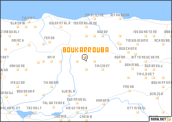 map of Bou Karrouba