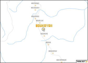 map of Boukaya II