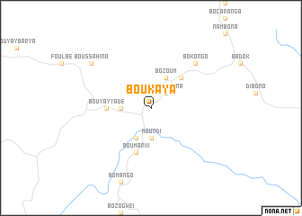 map of Boukaya