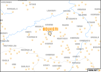 map of Boukéni