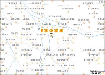 map of Bou Khaoua