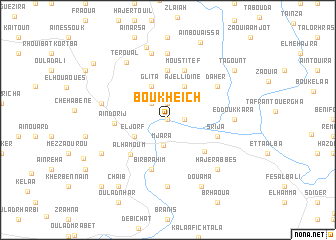 map of Boukheïch