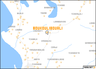 map of Boukoulibouali