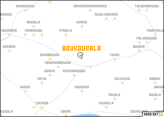 map of Boukourala