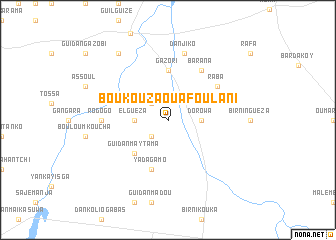 map of Boukouzaoua Foulani