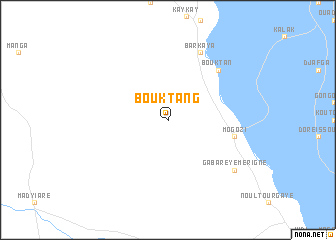 map of Bouktang