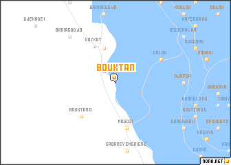 map of Bouktan