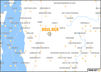 map of Boulaga