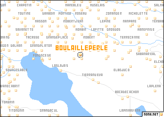map of Boulaille Perlé