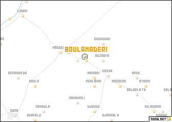 map of Boulamadéri