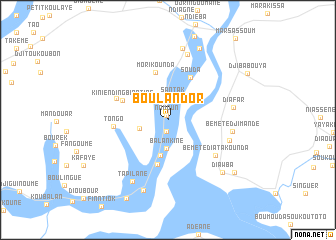 map of Boulandor