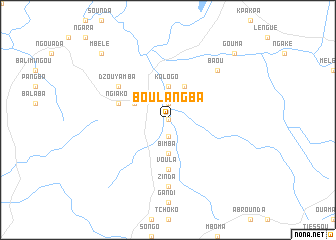 map of Boulangba