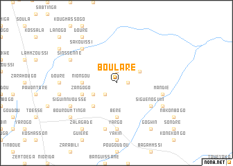 map of Boularé