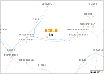 map of Boulbi