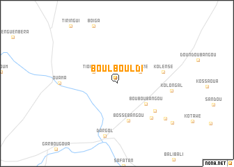 map of Boulbouldi