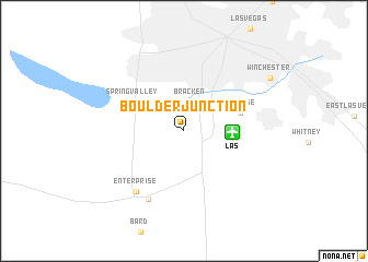 map of Boulder Junction