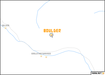 map of Boulder