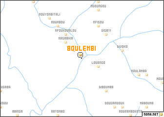 map of Boulembi