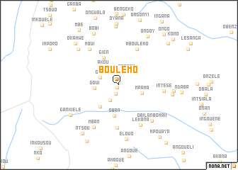 map of Boulemo