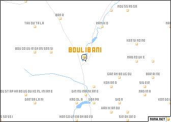 map of Bouli Bani