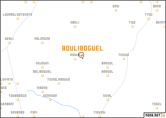 map of Bouli Boguel