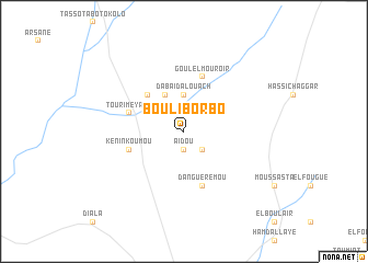 map of Bouli Borbo