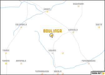 map of Boulinga
