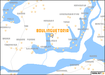 map of Boulingué Toria