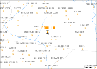 map of Boulla