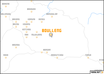 map of Boulleng