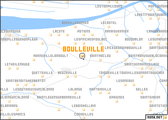 map of Boulleville