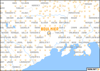 map of Boulmier