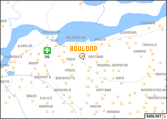 map of Boulonp