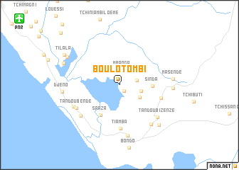 map of Boulotombi