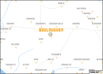 map of Boulouguen