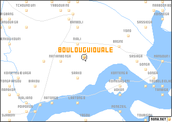 map of Boulouguioualé