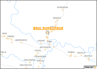 map of Bouloumounoua