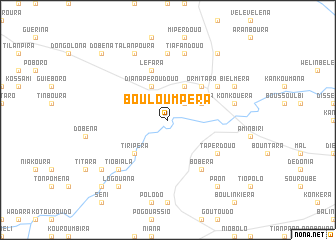 map of Bouloumpéra