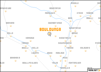 map of Boulounga