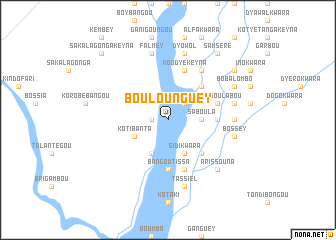 map of Boulounguey