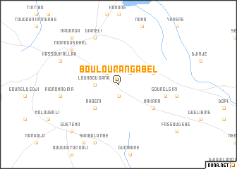 map of Boulou Rangabél