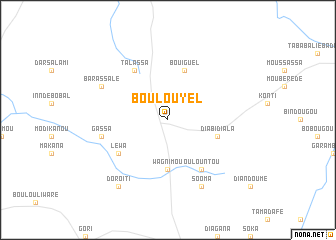 map of Boulouyel